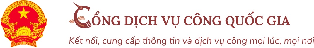 Trang dịch vụ công trực tuyến